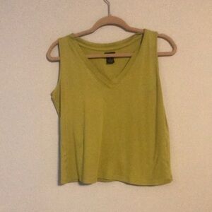 Lime Green Sleeveless Top